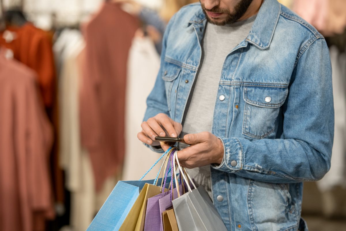 Sklep z odzieżą męską